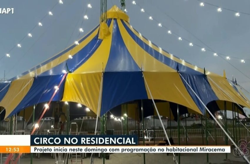  Espetáculos gratuitos do Circo no Residencial chegam aos conjuntos habitacionais de Macapá