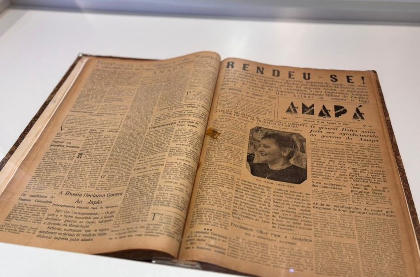  Parque Residência recebe exposição com acervo digitalizado de jornais históricos do Amapá