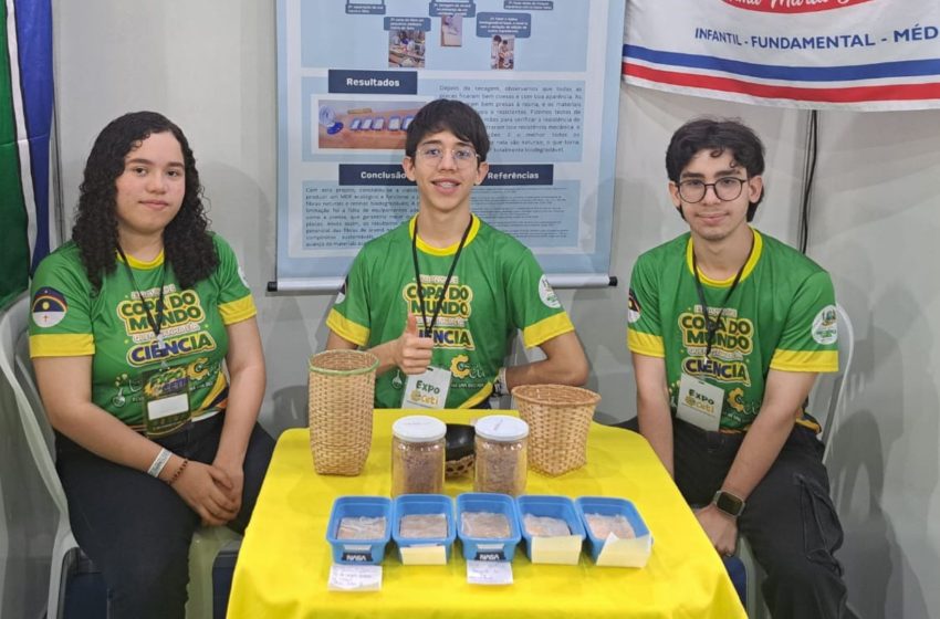  Alunos do Amapá conquistam 2º lugar em feira científica nacional com projeto de MDF sustentável