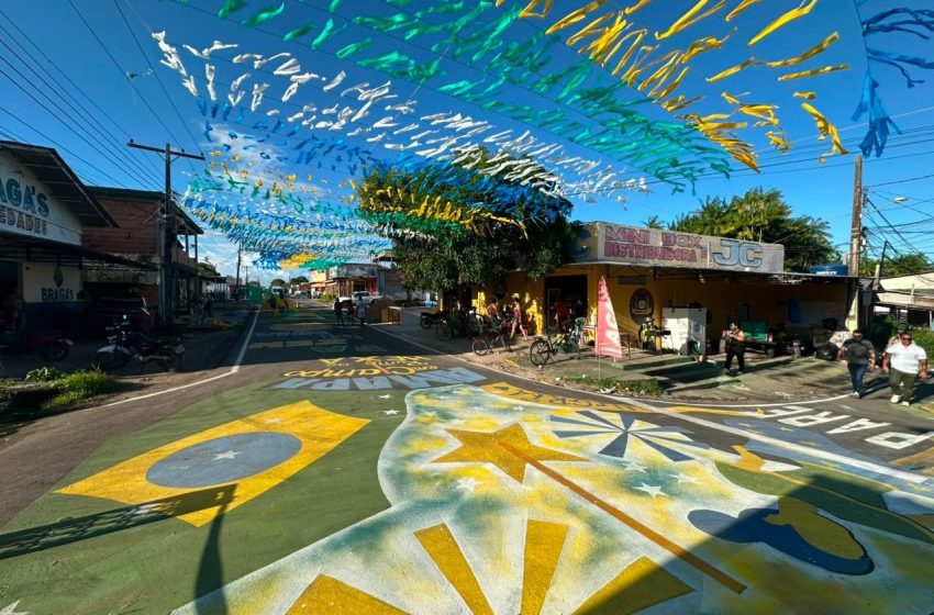  Com ruas coloridas e clima de mundial, primeira ação do 'Amapá em Campo' acontece neste sábado (13)