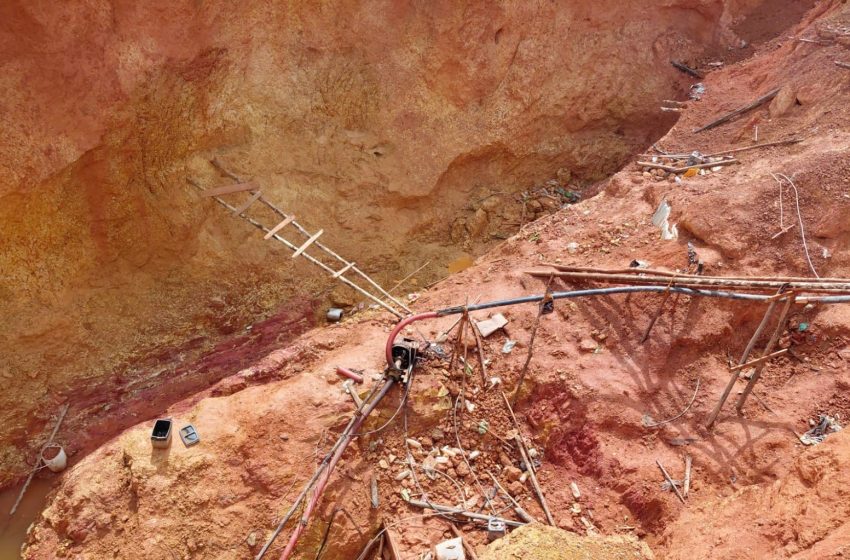  Garimpeiro morre soterrado após deslizamento de terra no interior do Amapá