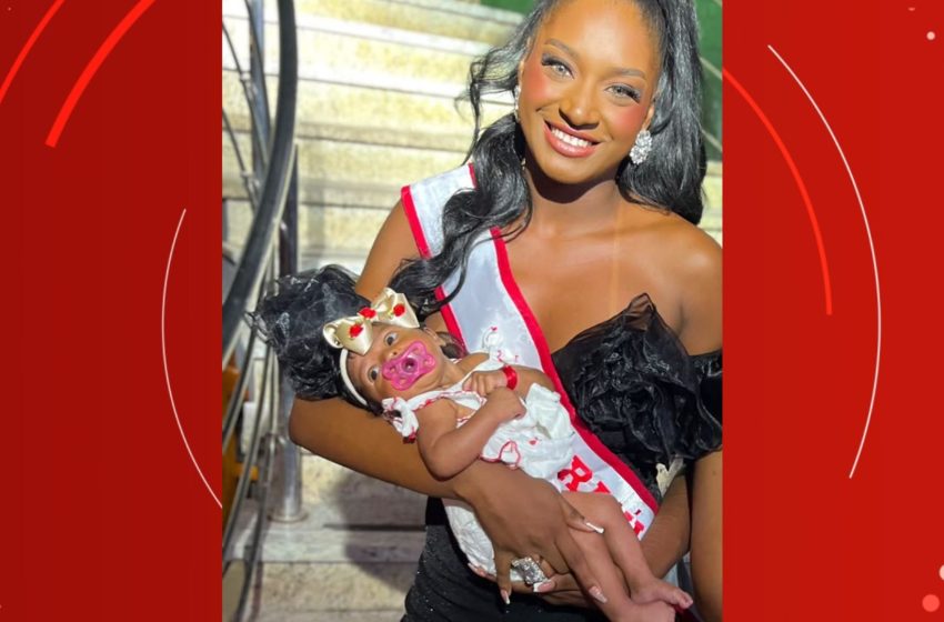  Mãe de bebê de 1 mês disputa título de Musa do Macapá Verão: 'inspiração para outras mulheres'