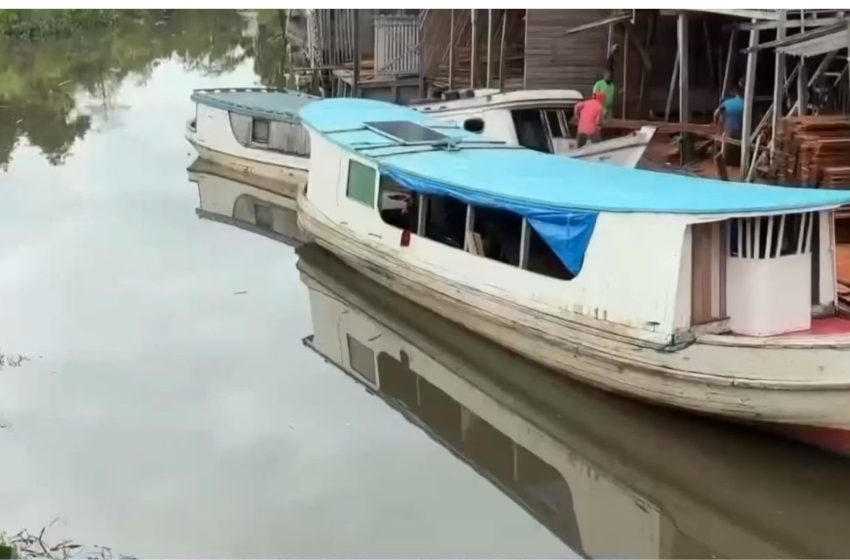  Mutirão vai retirar barcos abandonados dos canais de Macapá