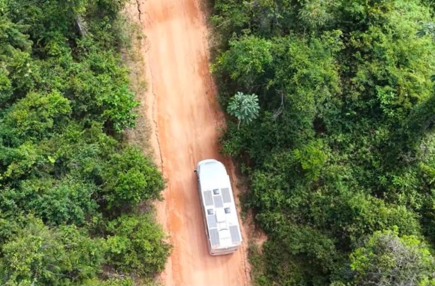  'Conhecemos o Brasil do Oiapoque ao Chuí', diz viajante após chegar ao Amapá de motorhome