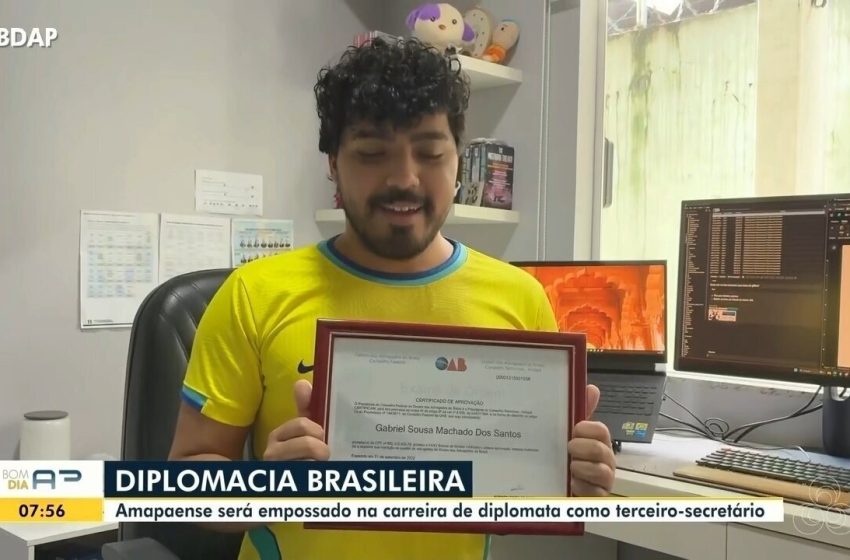  Jovem do Amapá é aprovado em curso de diplomatas em Brasília: ‘sonho de infância’