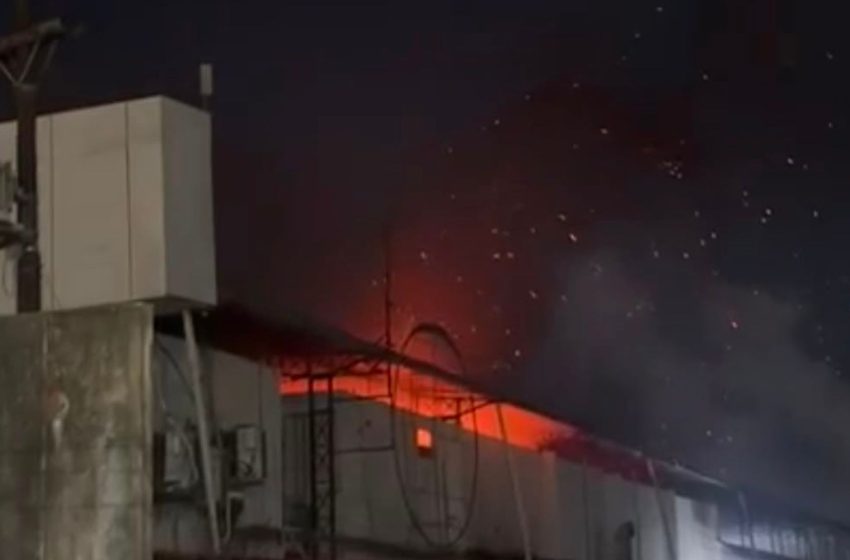  Incêndio atinge parte da estrutura de restaurante na Zona Norte de Macapá; VÍDEO