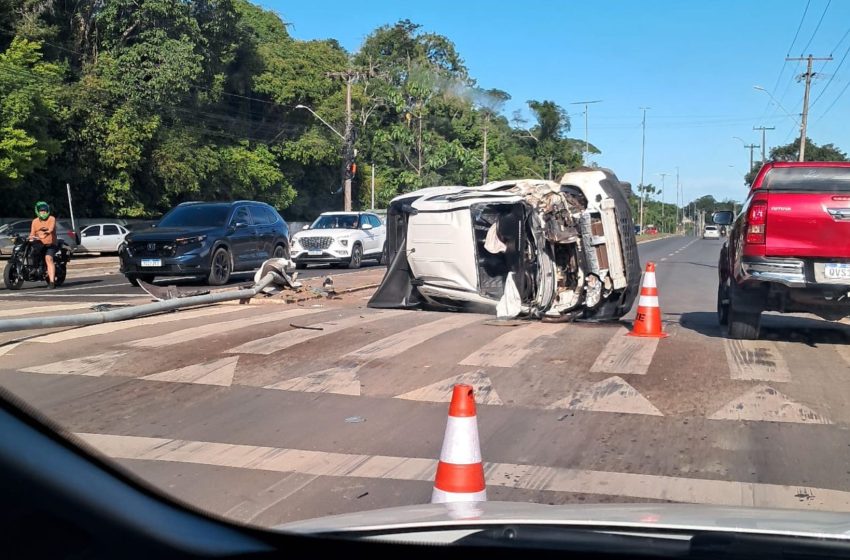  Rodovia Josmar Chaves Pinto lidera número de acidentes em Macapá nos 5 primeiros meses de 2026