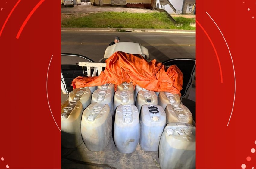  Polícia apreende 800 litros de combustível ilegal destinado a garimpo no Amapá