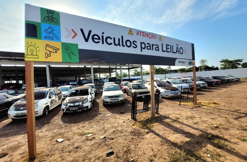  Detran-AP abre leilão on-line com 203 veículos em circulação; veja datas e como participar