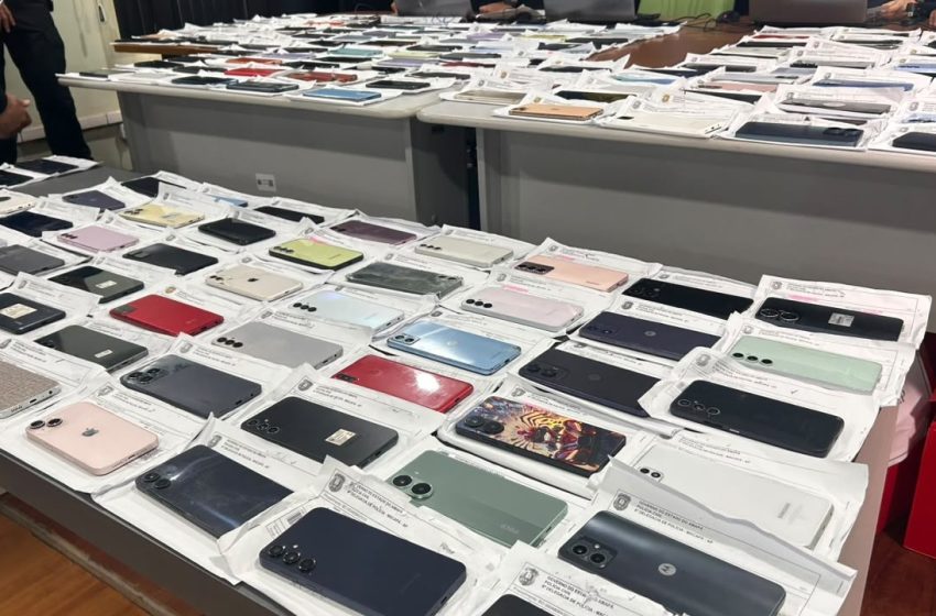  Operação rastreia mais de 300 celulares roubados e furtados em Macapá e Santana