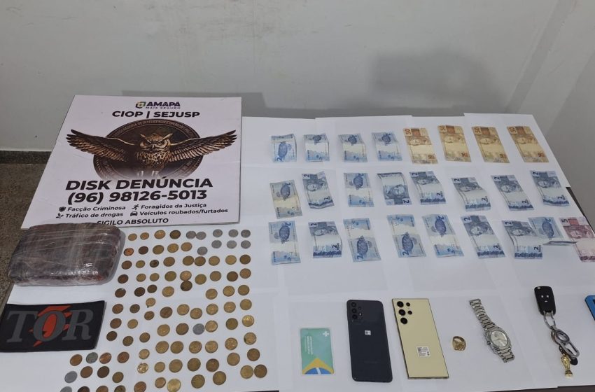  Dois homens são presos por porte de substância ilícita durante abordagem policial em Santana