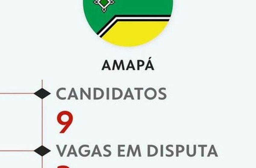  Eleições 2026: veja todos os candidatos ao Senado pelo Amapá