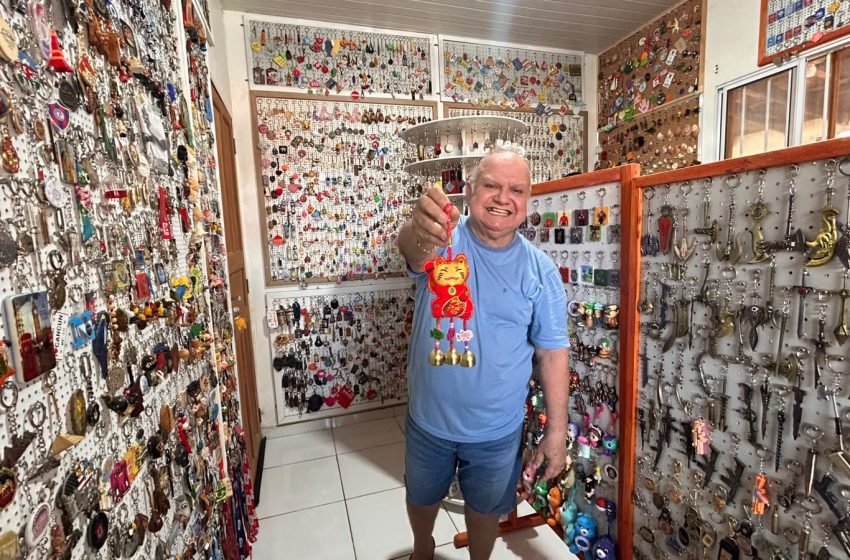  Acervo de memórias: colecionador reúne mais de 7 mil chaveiros no Amapá