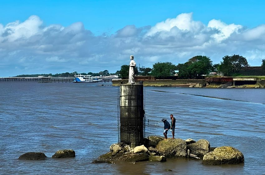  Obras na Pedra do Guindaste são suspensas após intervenção do CAU e Iphan em Macapá