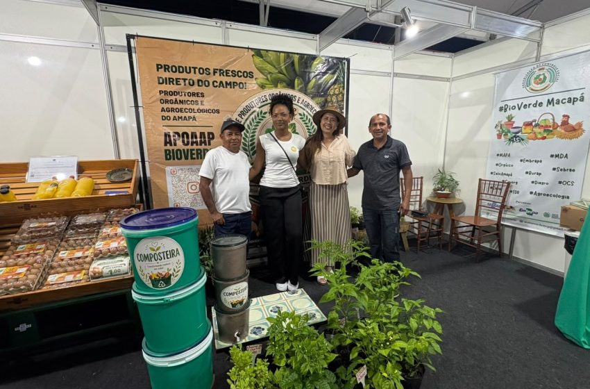  Produtores do Amapá apresentam benefícios da agroecologia na Expofeira 2026