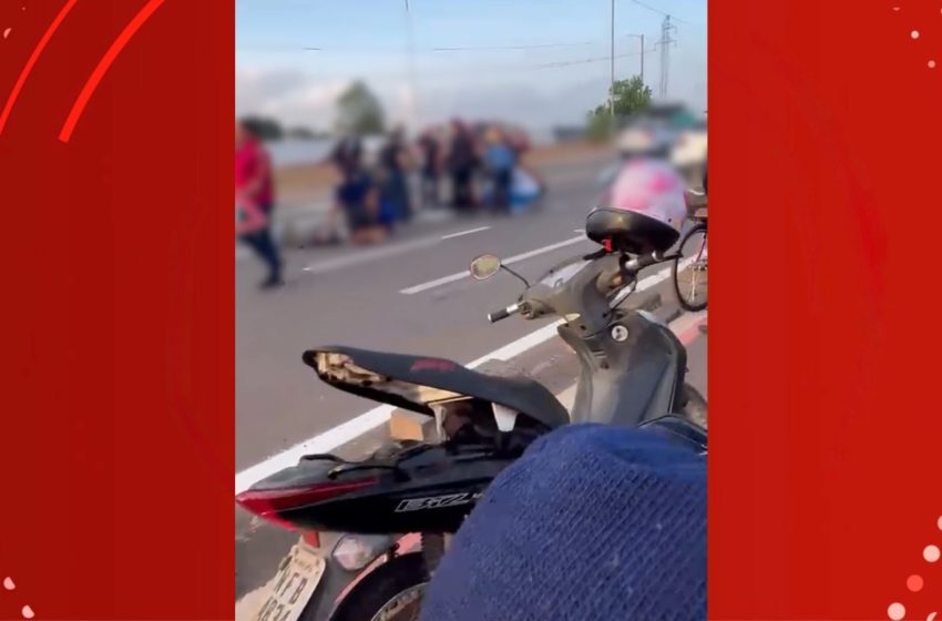  Motociclista fica ferido durante acidente em rodovia de Macapá